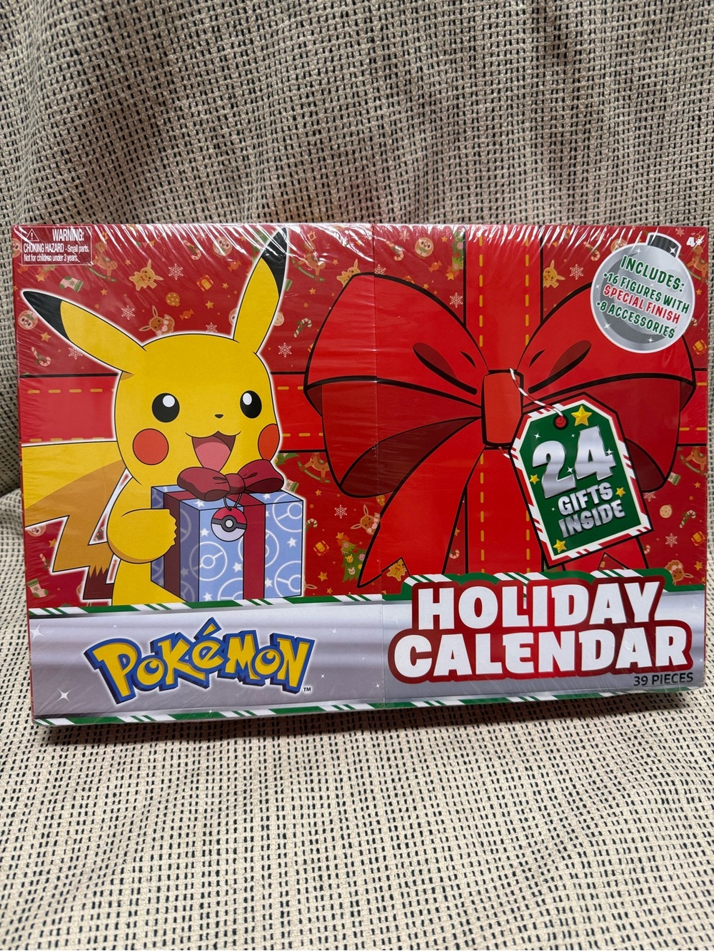 Pokémon 2021 Advent Holiday Calendar New Sealed Jazwares